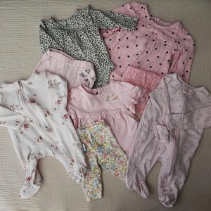 Newborn baby girl bundle